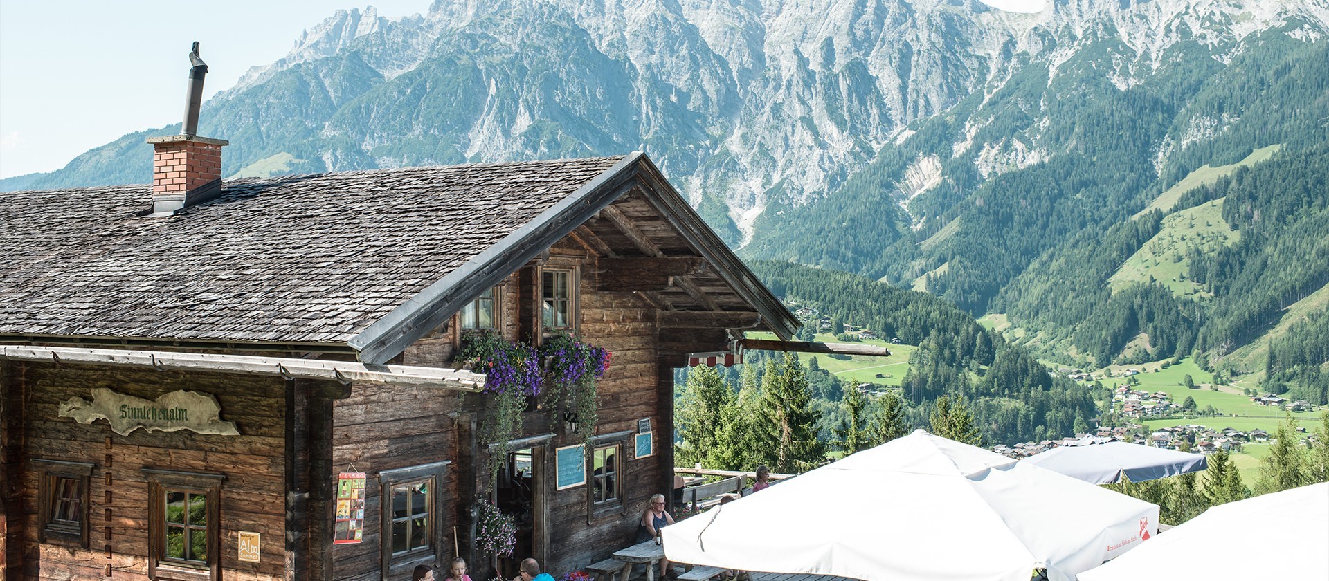 Die Sinnlehenalm in Leogang Fewo Apart Herzog