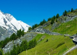 Großglockner high mountain street