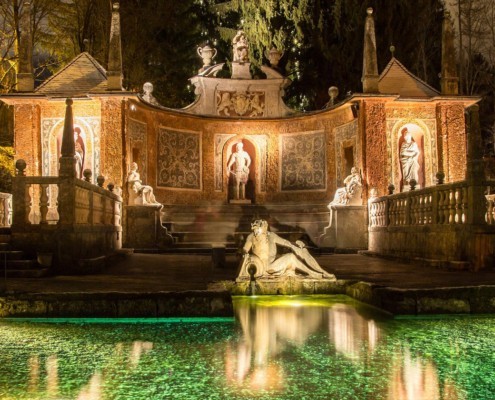 Hellbrunner Wasserspiele in Salzburg