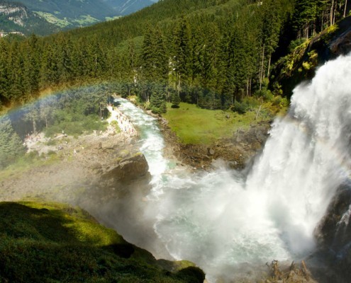 Wasserfälle Krimml im Oberpinzgau Salzburger Land