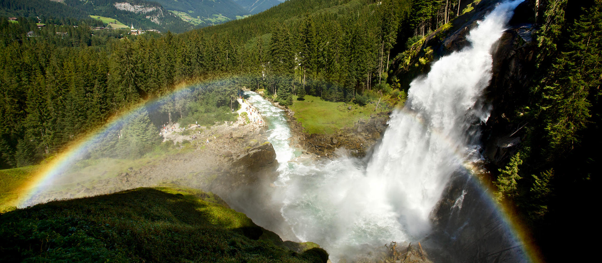 Wasserfälle Krimml im Oberpinzgau Salzburger Land