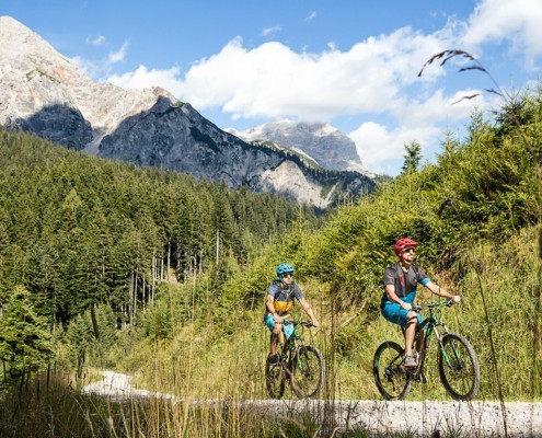 E-MTB Tour in Saalfelden Leogang Ferienhaus Herzog