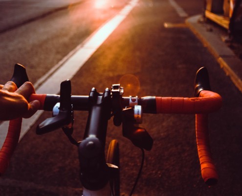 Rennradfahren auf den Straßen im Pinzgau Salzburg