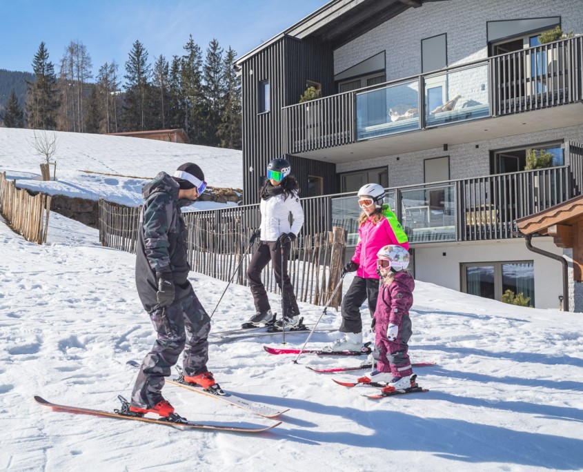 Ski in Ski out an der Pole Position im Apart Herzog Leogang