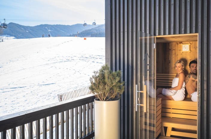 Ferienwohnung Apart Herzog mit privater outdoor Sauna in Leogang