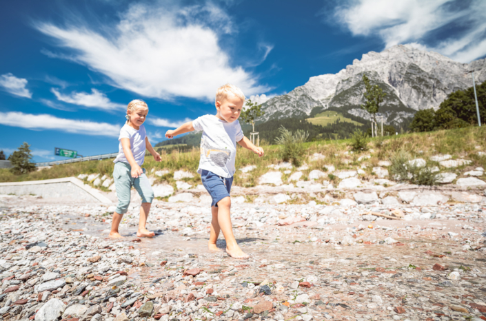 Erlebniss Fluss Leoganger Ache zu Apart Herzog