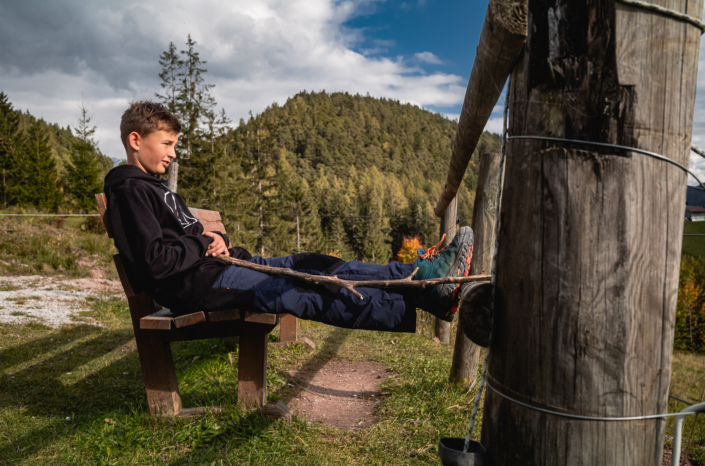 Bei Wanderungen darf die Zeit für einen Weitblick nicht fehlen