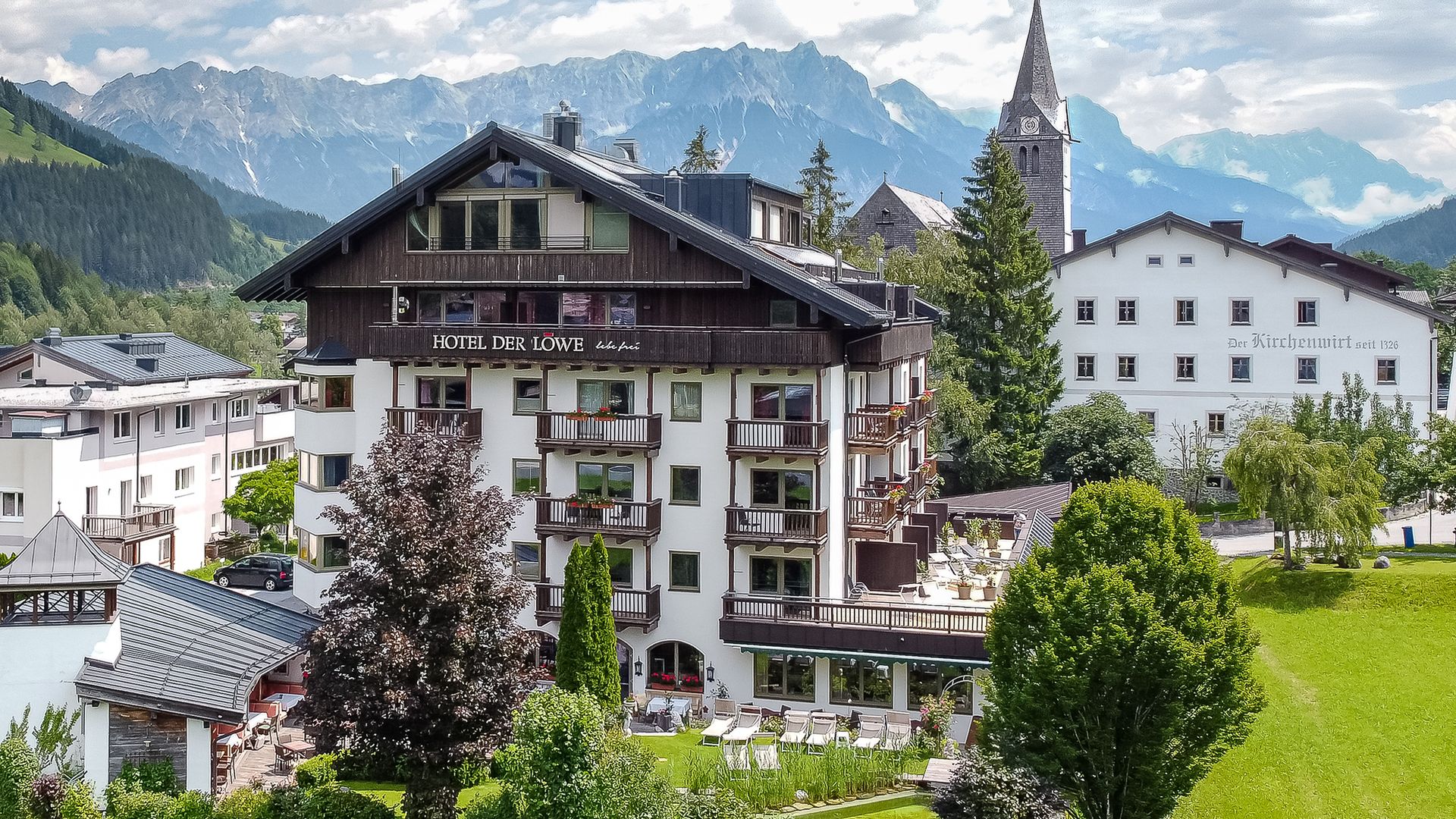 Ferienzeit Apart Herzog rundgang zum Hotel Der Löwe