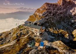 Urlaubsziel Apart Herzog alpine Tour zur Passauer Hütte Leogang Alpenverein