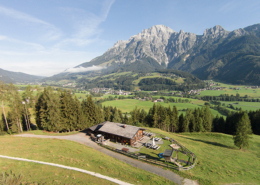 Studio Apart Herzog wandern zur Sinnlehenalm Leogang