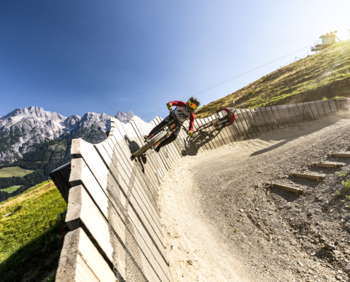 Bikepark Leogang in den Sommerferien