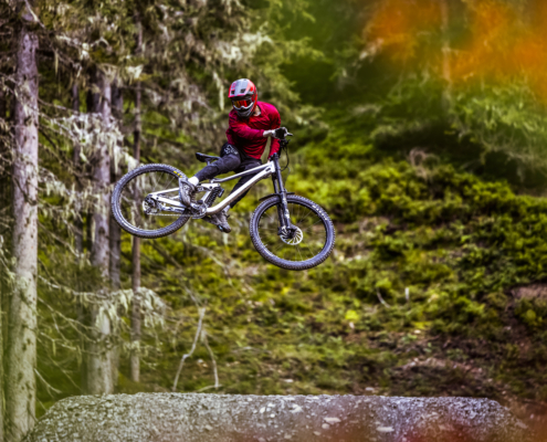 Von der Suite Herzog in den Bikepark Leogang