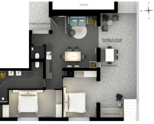 Grundrissplan_Apartment_Souterrain